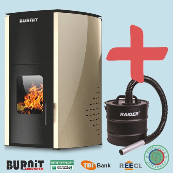 Пелетнa каминa BURNiT Comfort 18 kW