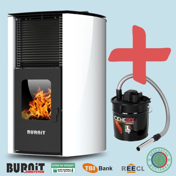 Пелетна камина BURNiT Advant 25 kW