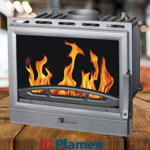 Камина за вграждане с водна риза Plamen Barun Insert Termo 20kW