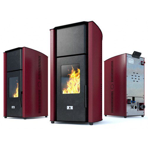 Пелетна камина с водна риза EcoSpar Auriga 25 kw