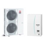 Термопомпа Mitsubishi Electric ERSE-YM9EC/PUHZ-SW200YHA, 25 kW, отопление, охлаждане и БГВ