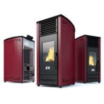 Въздушна камина EcoSpar Tukana 8kw Бордо