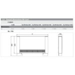 Вентилаторен конвектор Innova Airleaf SL 200 бял