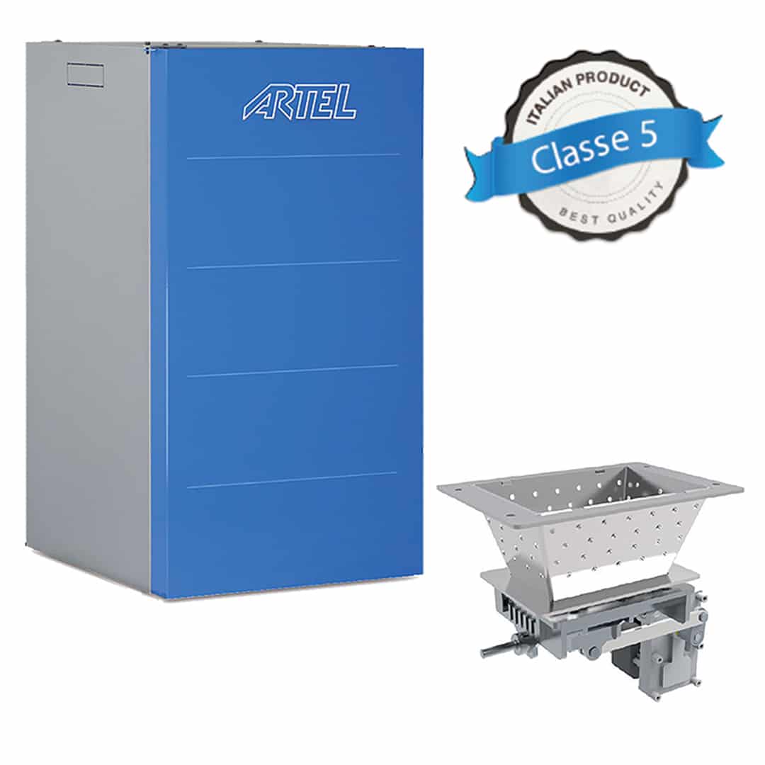 peleten-kotel-sas-samopochistvastha-gorelka-artel-caldaia-compact.jpg Пелетен котел със самопочистваща горелка ARTEL CALDAIA COMPACT 32A - Image 1