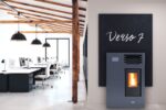 Пелетната камина Verso 7 с въздушна риза